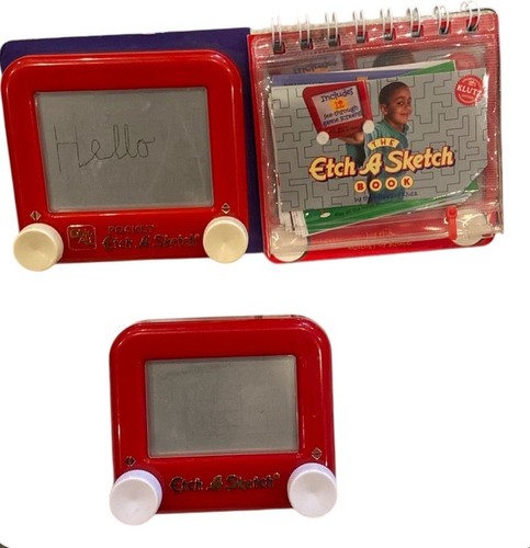 Pocket etch sketch book - pocket,